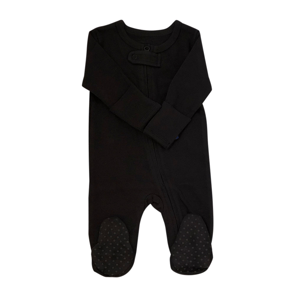 One-Piece Long Sleeve Bodysuit Zipped Footies