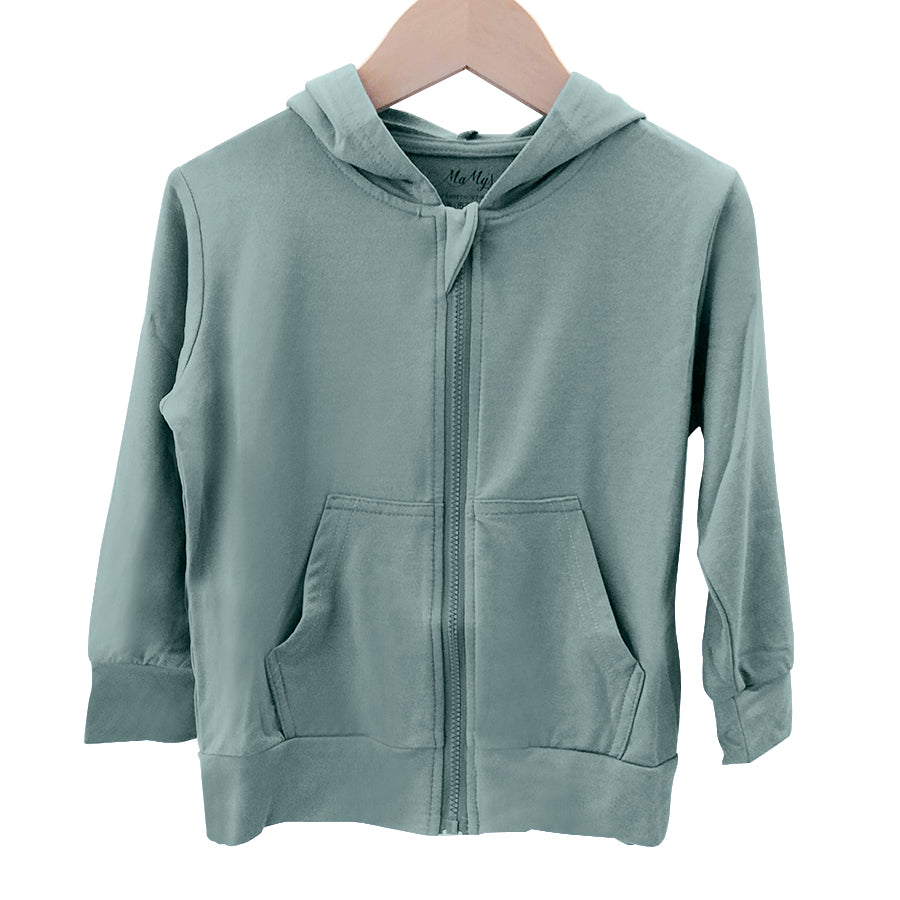 Bamboo Zip-Up Hoodies