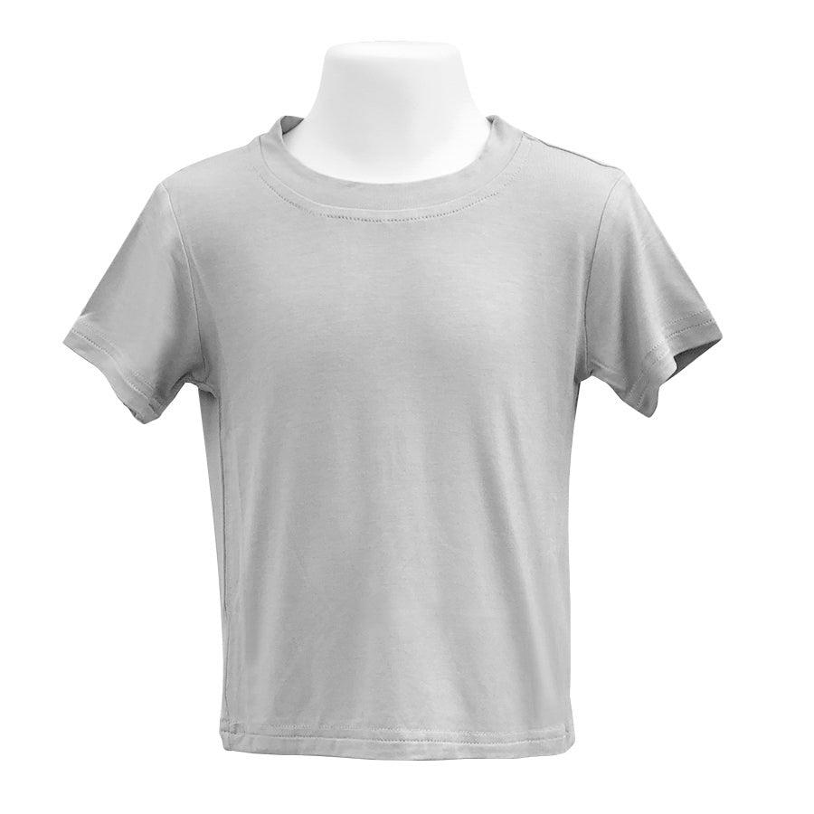 Bamboo Round Neck Short Sleeve Tees for Boys & Girls