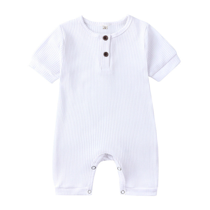 One-Piece Short Sleeve Bodysuit