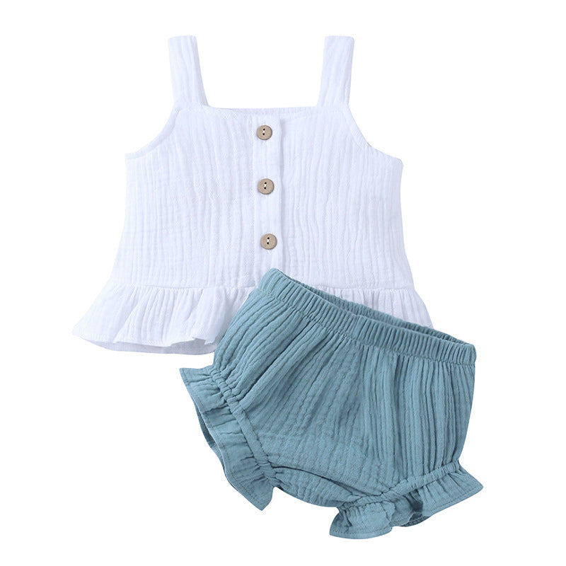 Mix and Match Sleeveless Top with Bottoms